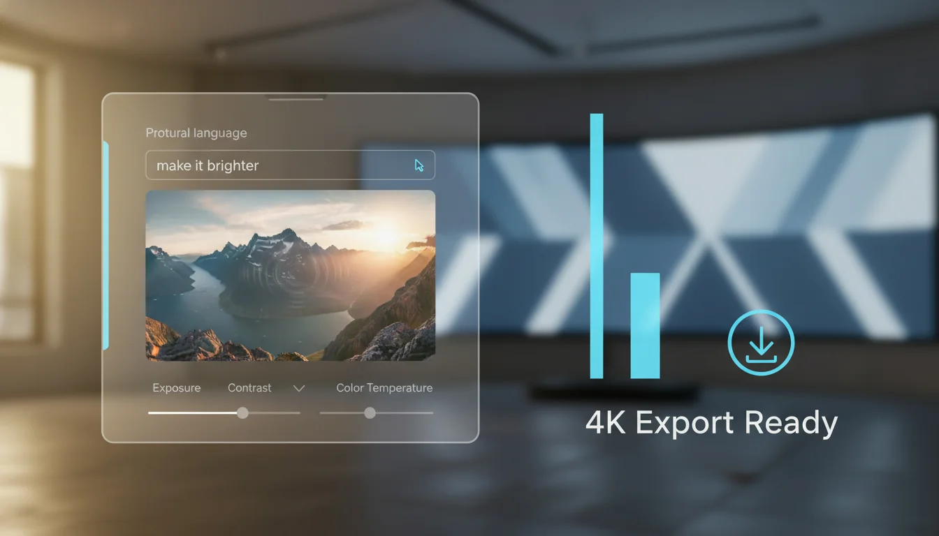 Step 3: Refine details with conversational editing and download high-resolution output